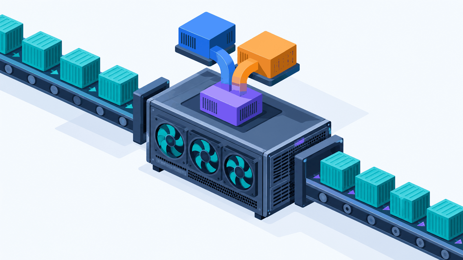 A device plugin and a DRA driver on a GPU node merging into a single DRA driver while pod requests flow through unchanged